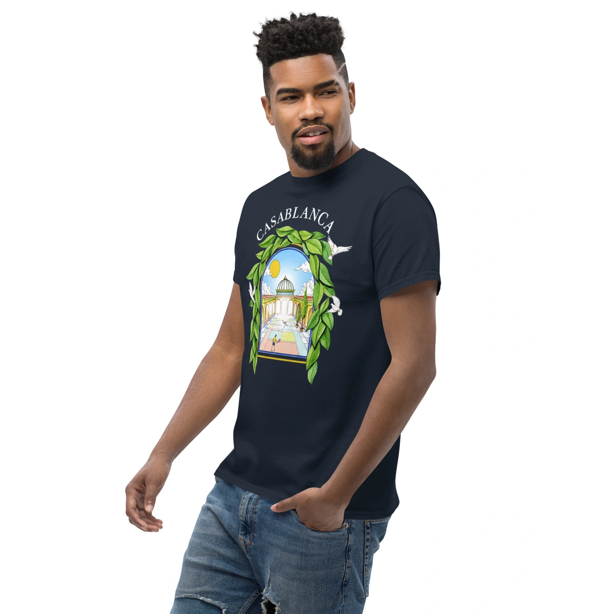 Camiseta Masculina Casa Blanca Club - Imagem 18