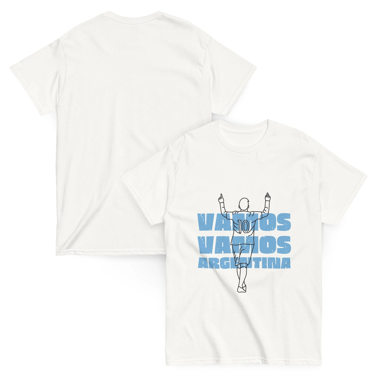 Camisa Masculina Plus Size Vamos Argentina - Imagem 10