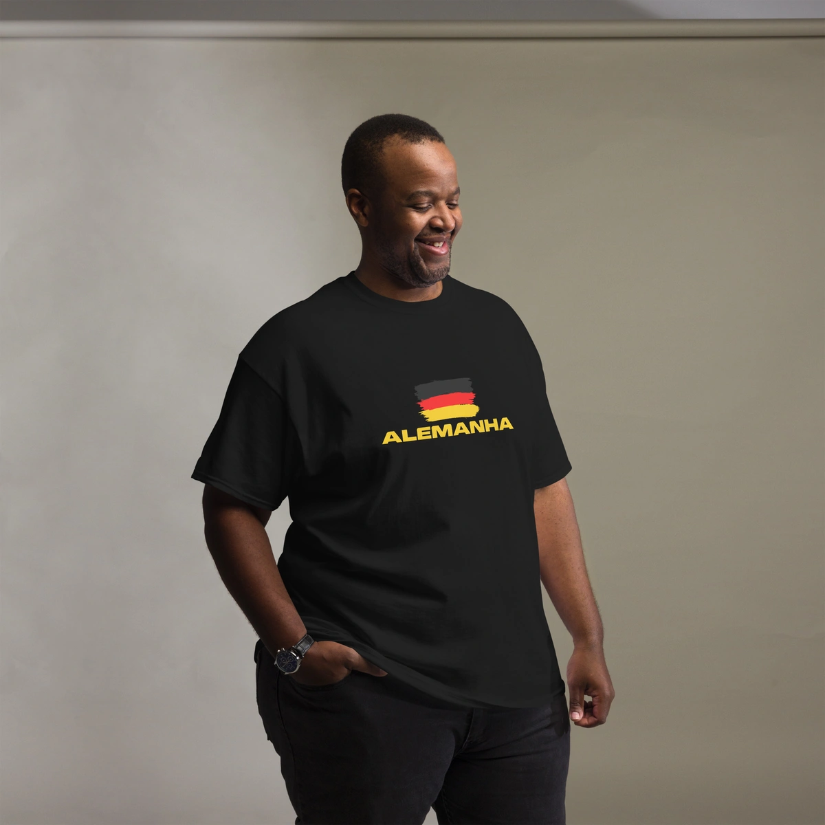 Camiseta Plus Size Alemnha Bandeira