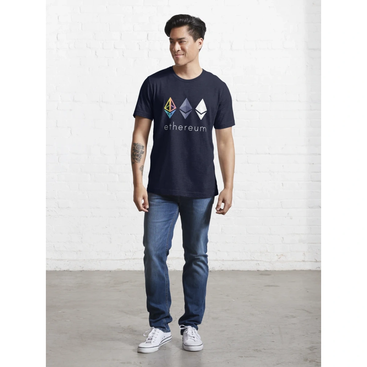Camisa Ethereum Criptomoeda ETH - Imagem 2