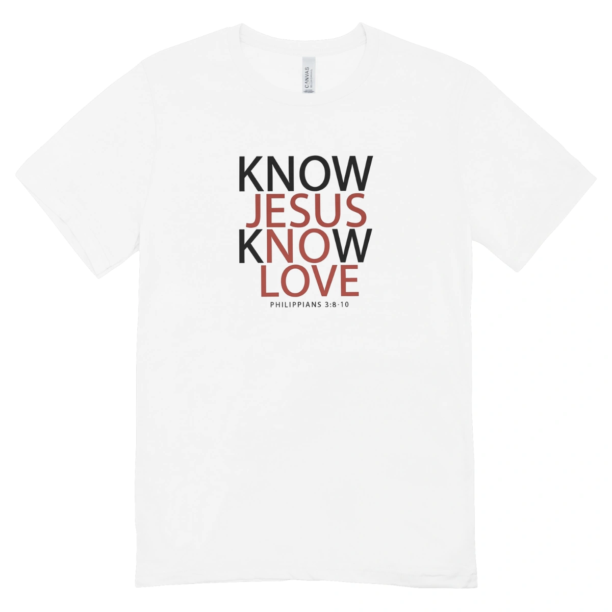 Camisa Feminina Baby Look Know Jesus