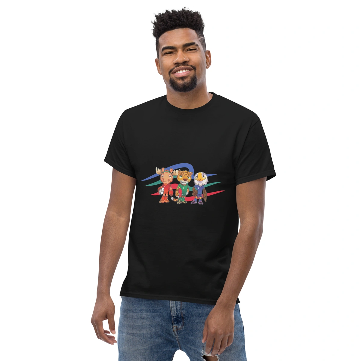 Camiseta Masculina Mascotes Copa do Mundo 2026 - Imagem 20
