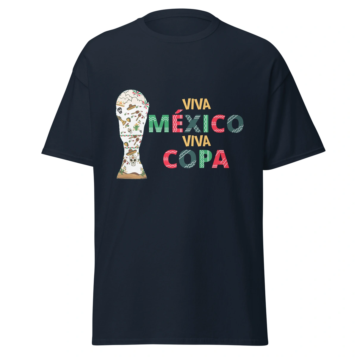 Camiseta Masculina Viva México Viva Copa - Imagem 6