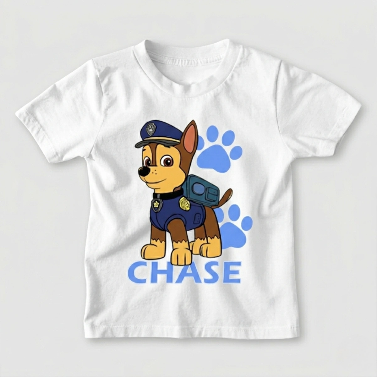 Camiseta Infantil Menino Patrulha Canina Chase