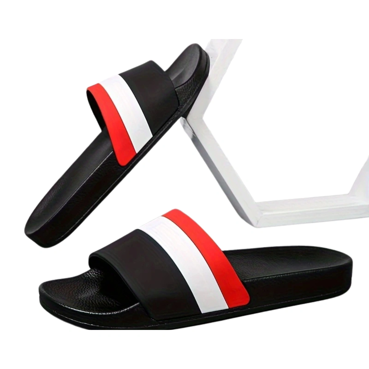 Chinelo Masculino Slide listras VB - Imagem 3