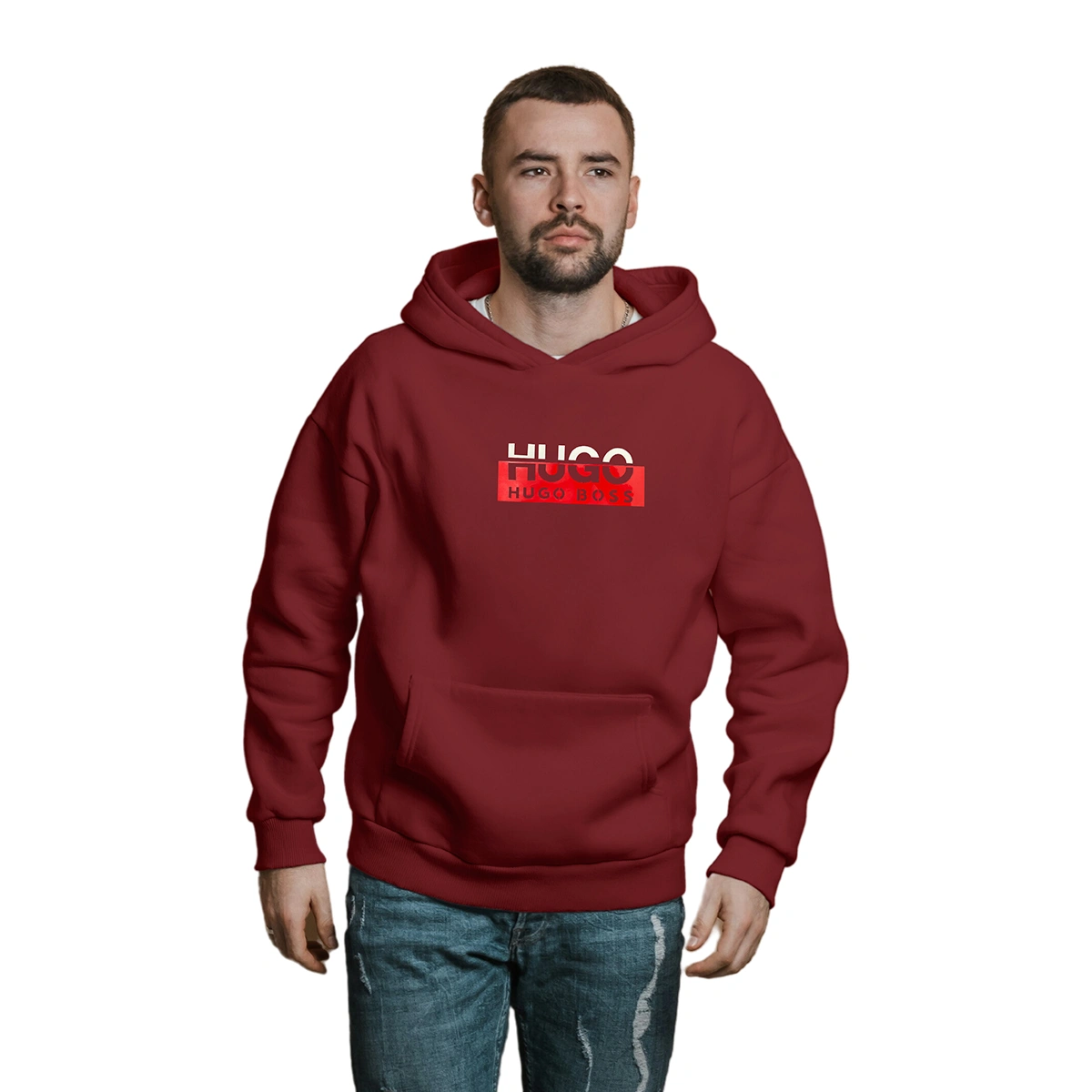 Blusa Moletom Hugo Boss Com Capuz Premium - Imagem 13