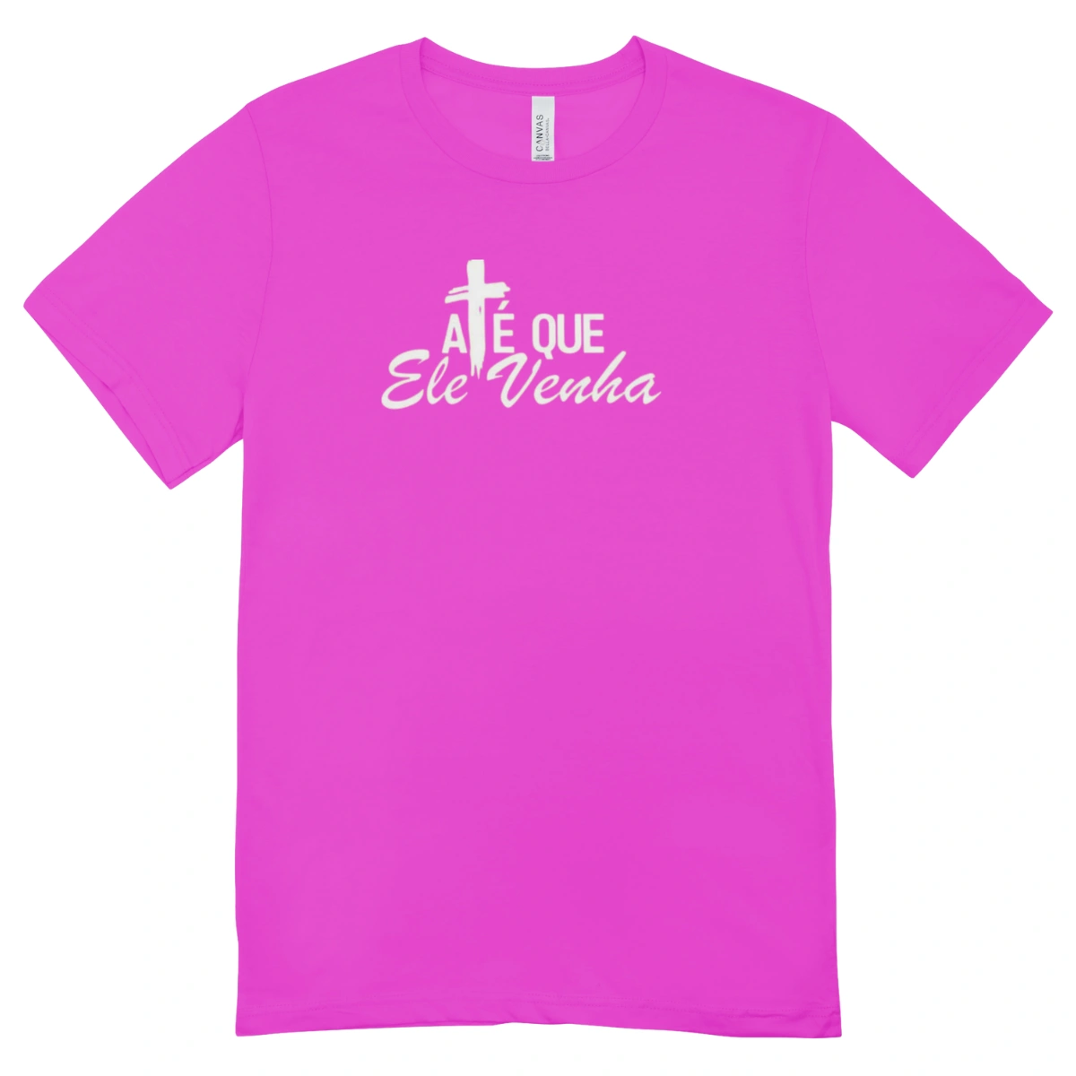 Camisa Feminina Baby Look Ate Que Ele Venha - Imagem 11