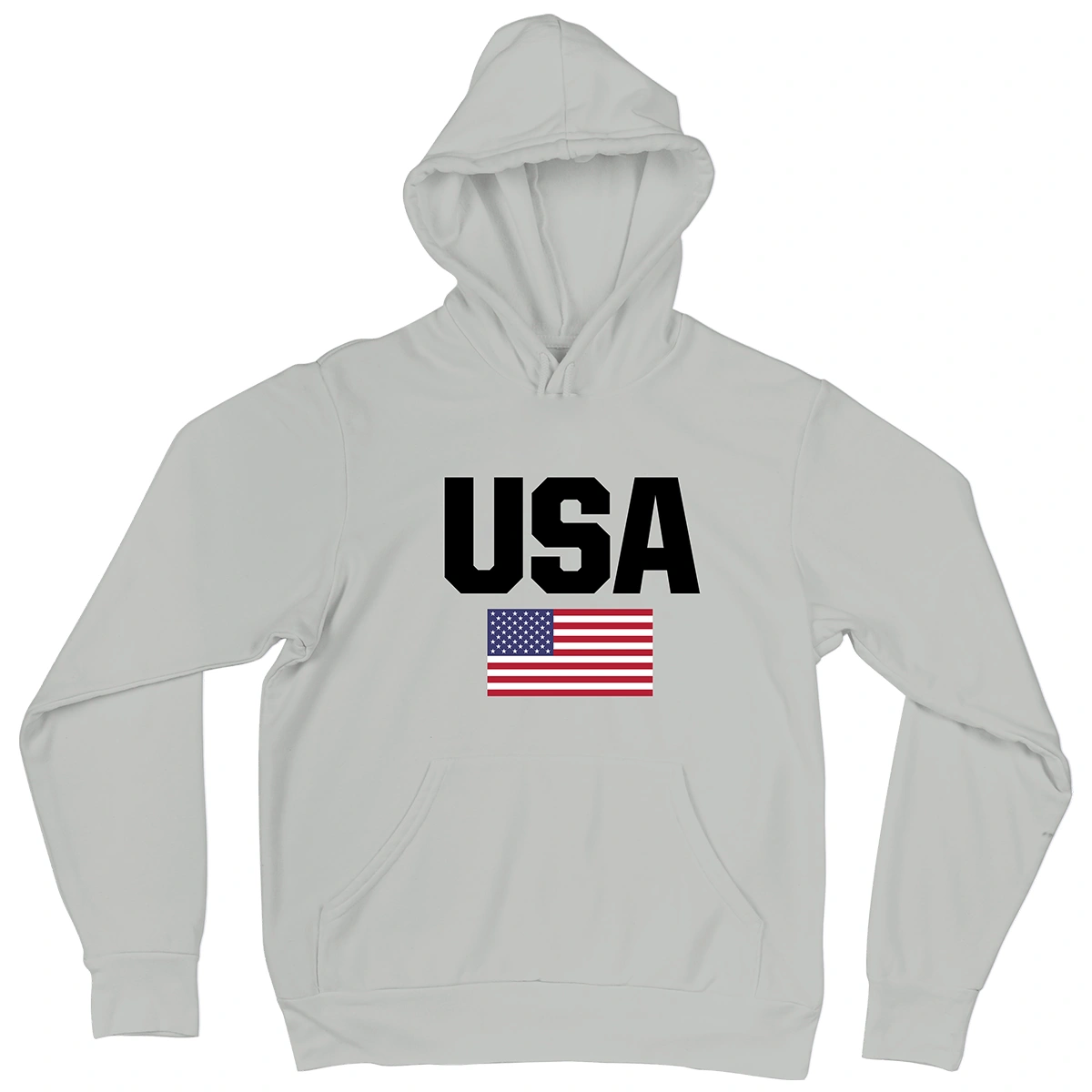 Blusa Moletom Estados Unidos da América USA Com Capuz - Imagem 5
