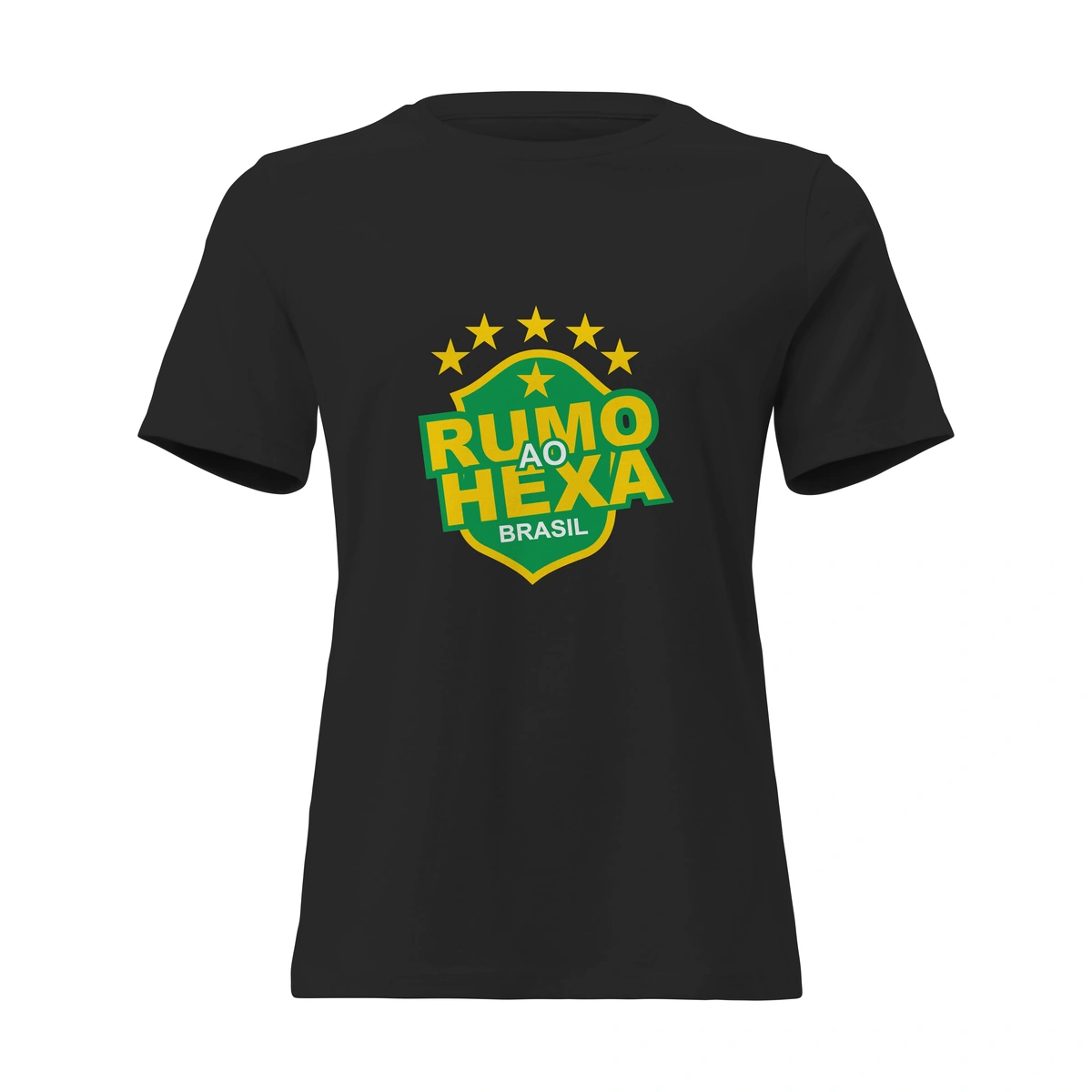 Camisa Feminina Baby Look Rumo ao Hexa Brasil - Imagem 13