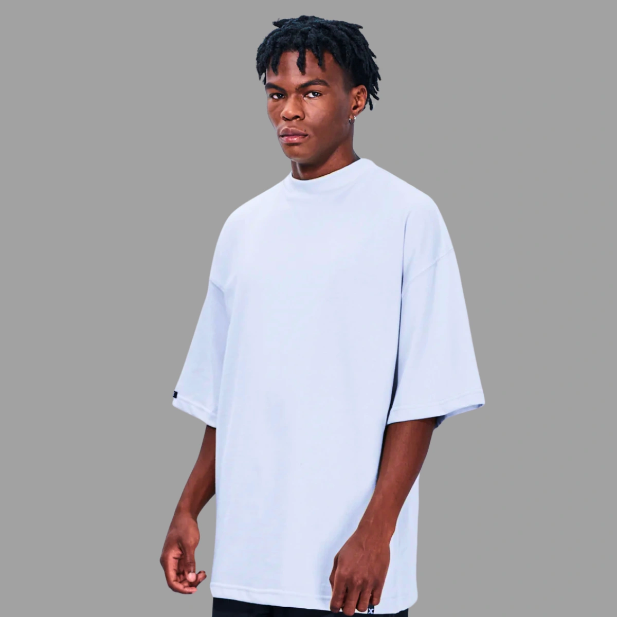 Camiseta Masculina Oversized Básica 100% Algodão Premium Alta Qualidade - Imagem 39