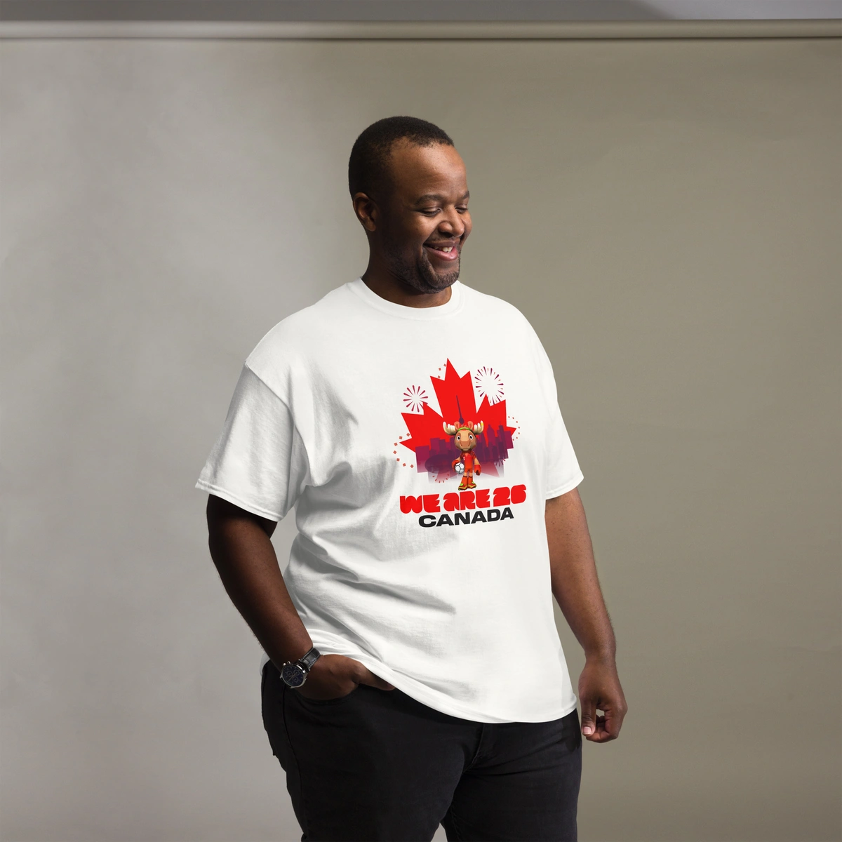 Camisa Masculina Plus Size Canadense We Are 2026 - Imagem 6