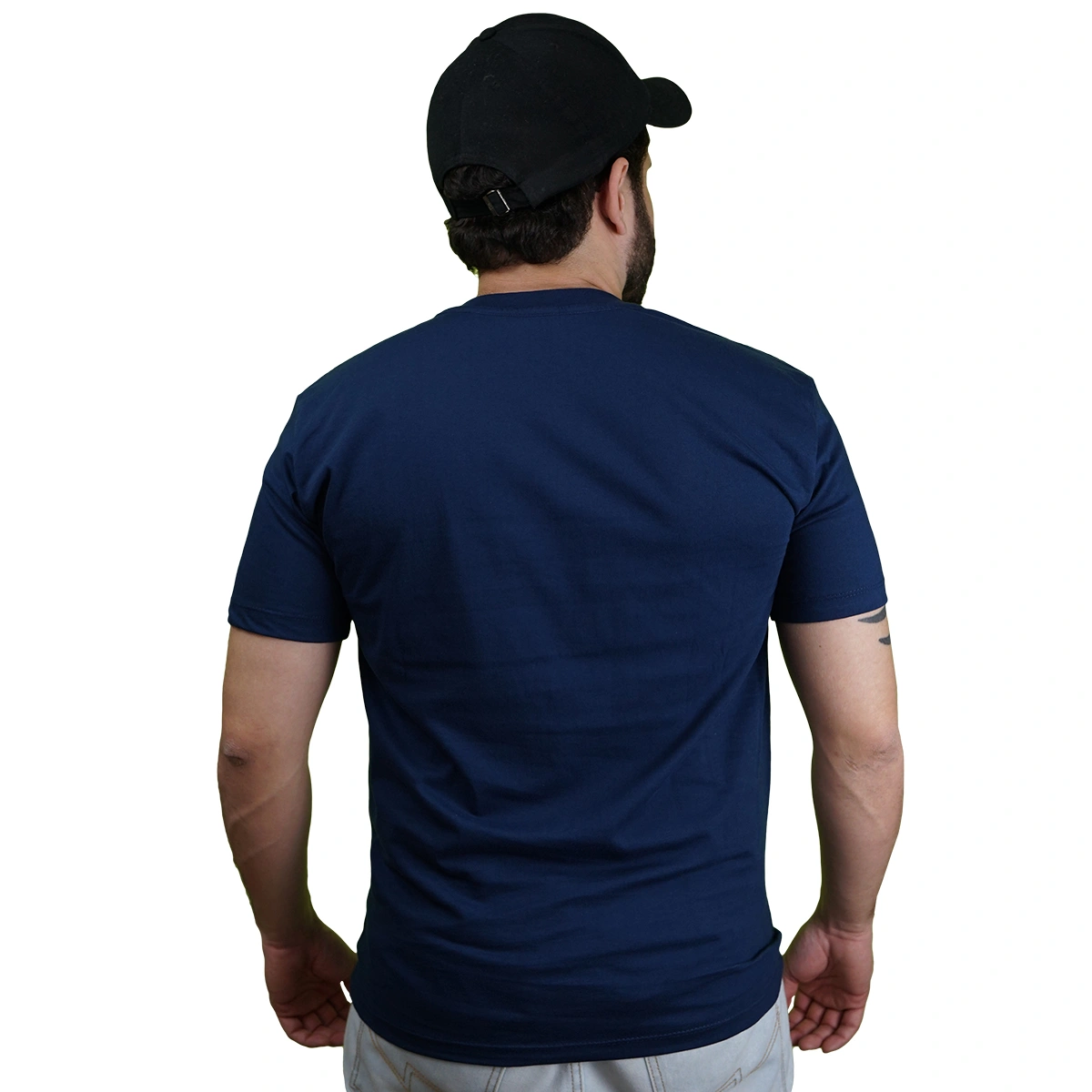 Kit 7 Camisas Masculina Lisa Algodão Premium Abuzze - Imagem 9