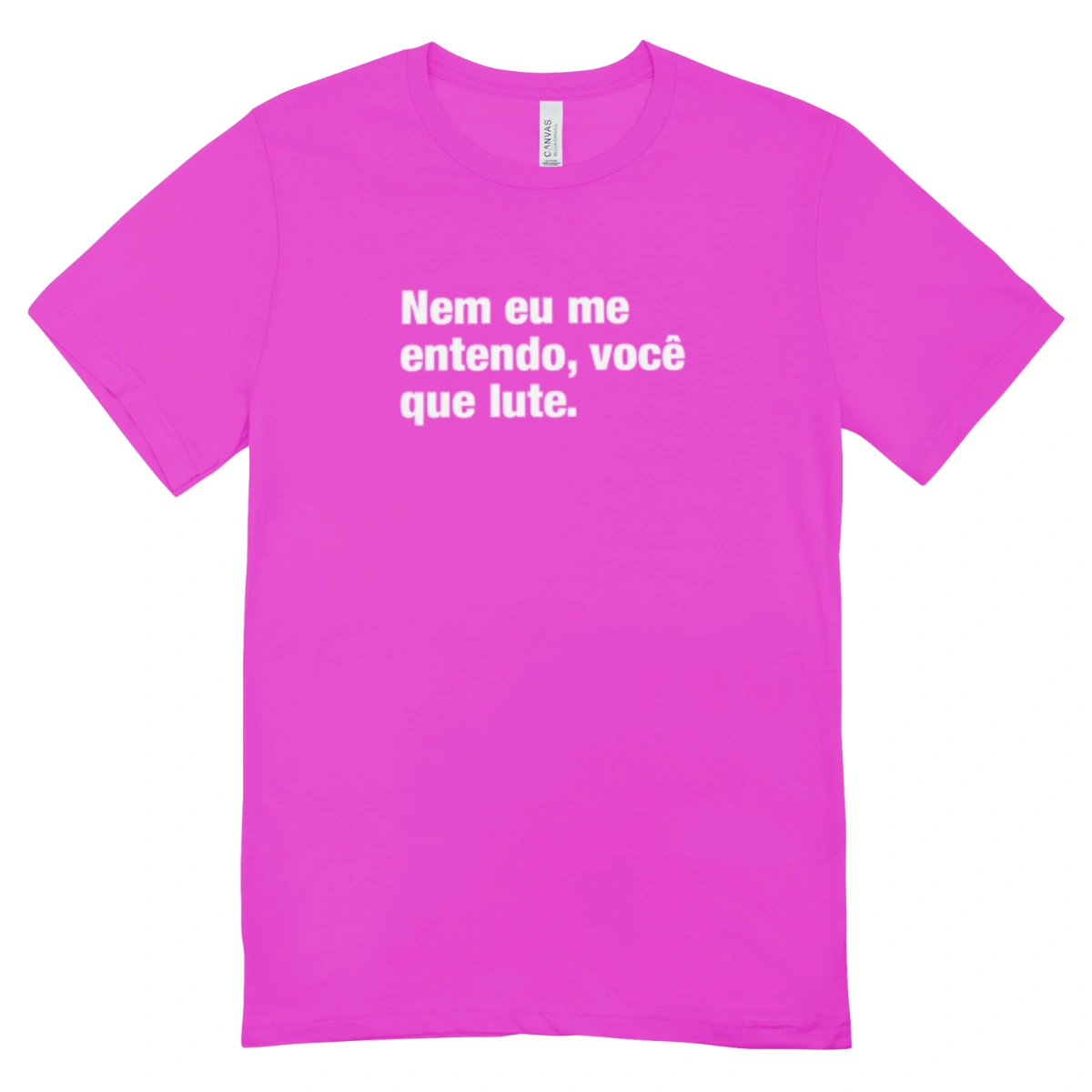 Camisa Feminina Baby Look Você Que Lute - Imagem 11