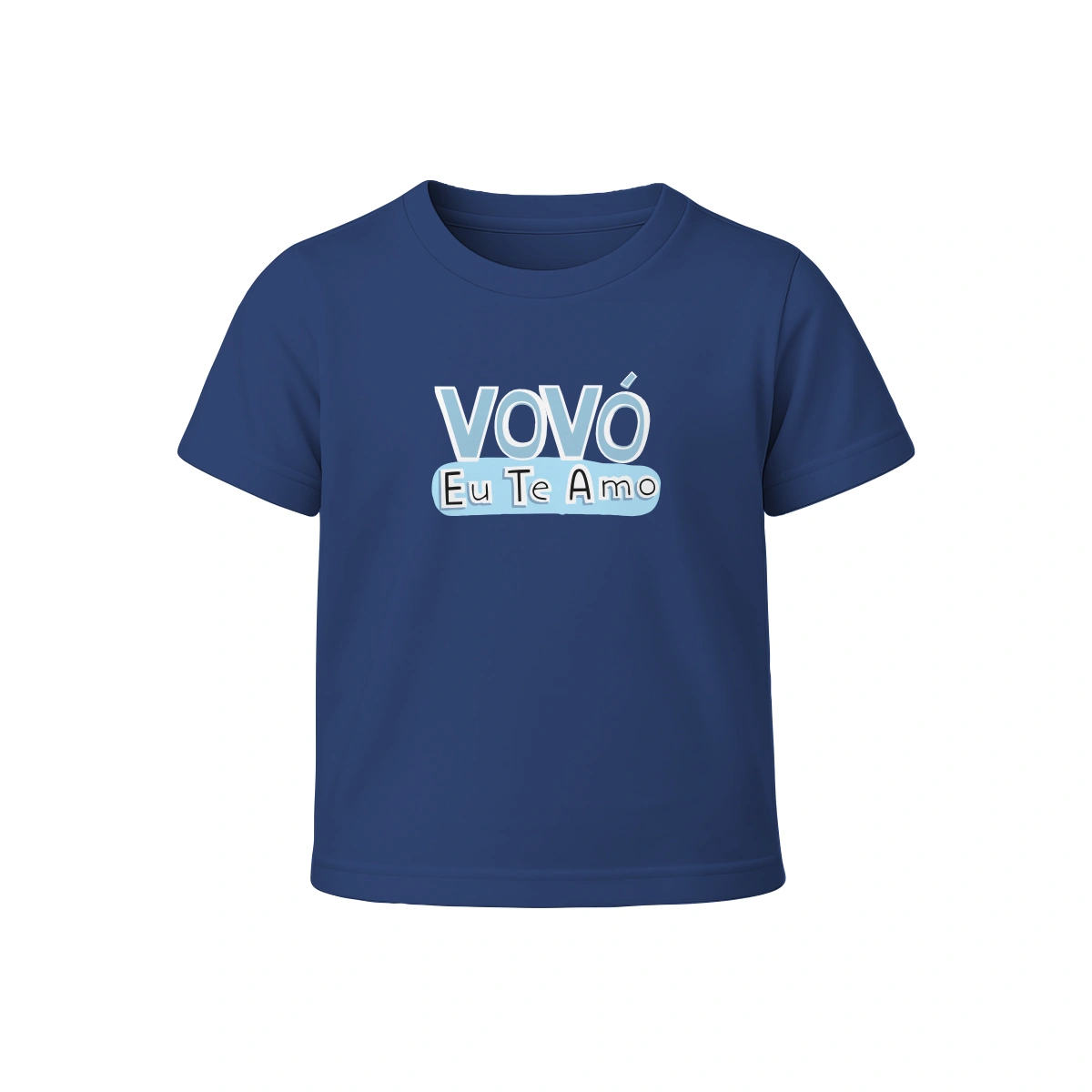 Camiseta Infantil Menino Dia dos Avós Vovó Eu Te Amo