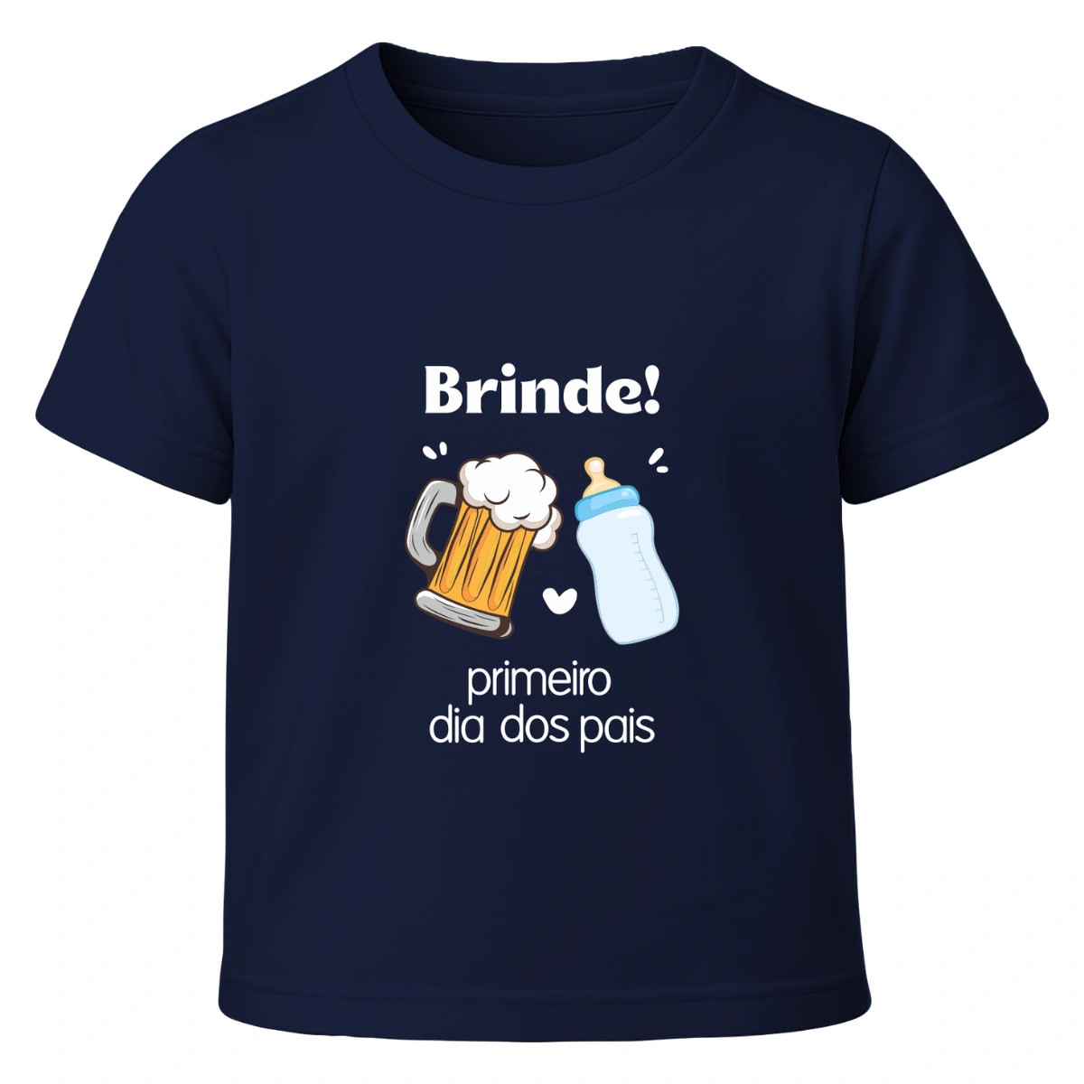 Camiseta Infantil Menino Dia dos Pais Brinde Primeiro dia dos Paia