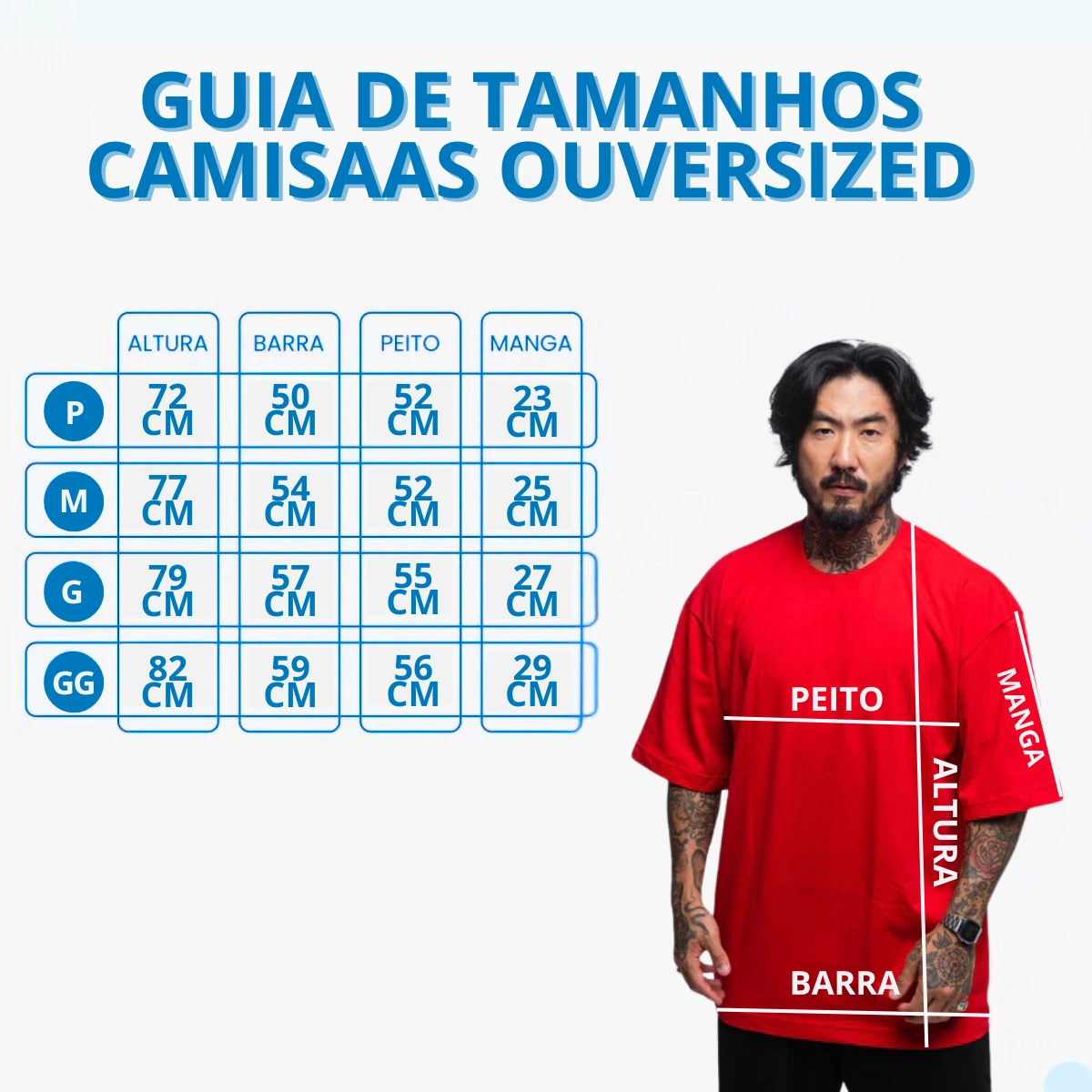 Camiseta Masculina Oversized Básica 100% Algodão Premium Alta Qualidade - Imagem 17