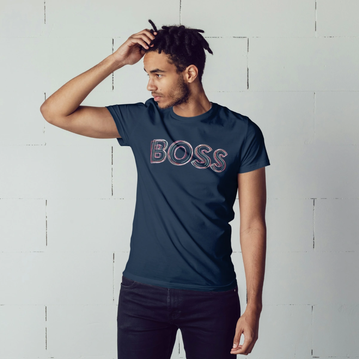 Camisa Hugo Boss  Scribble