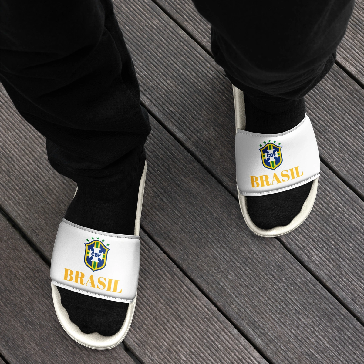Chinelo Slide Masculino Seleção Brasil Varias Estampas II - Imagem 70