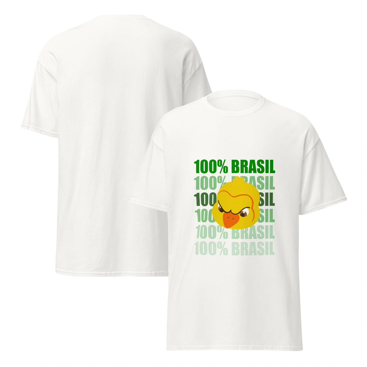Camisa 100% Brasil Pistola Canarinho - Imagem 2