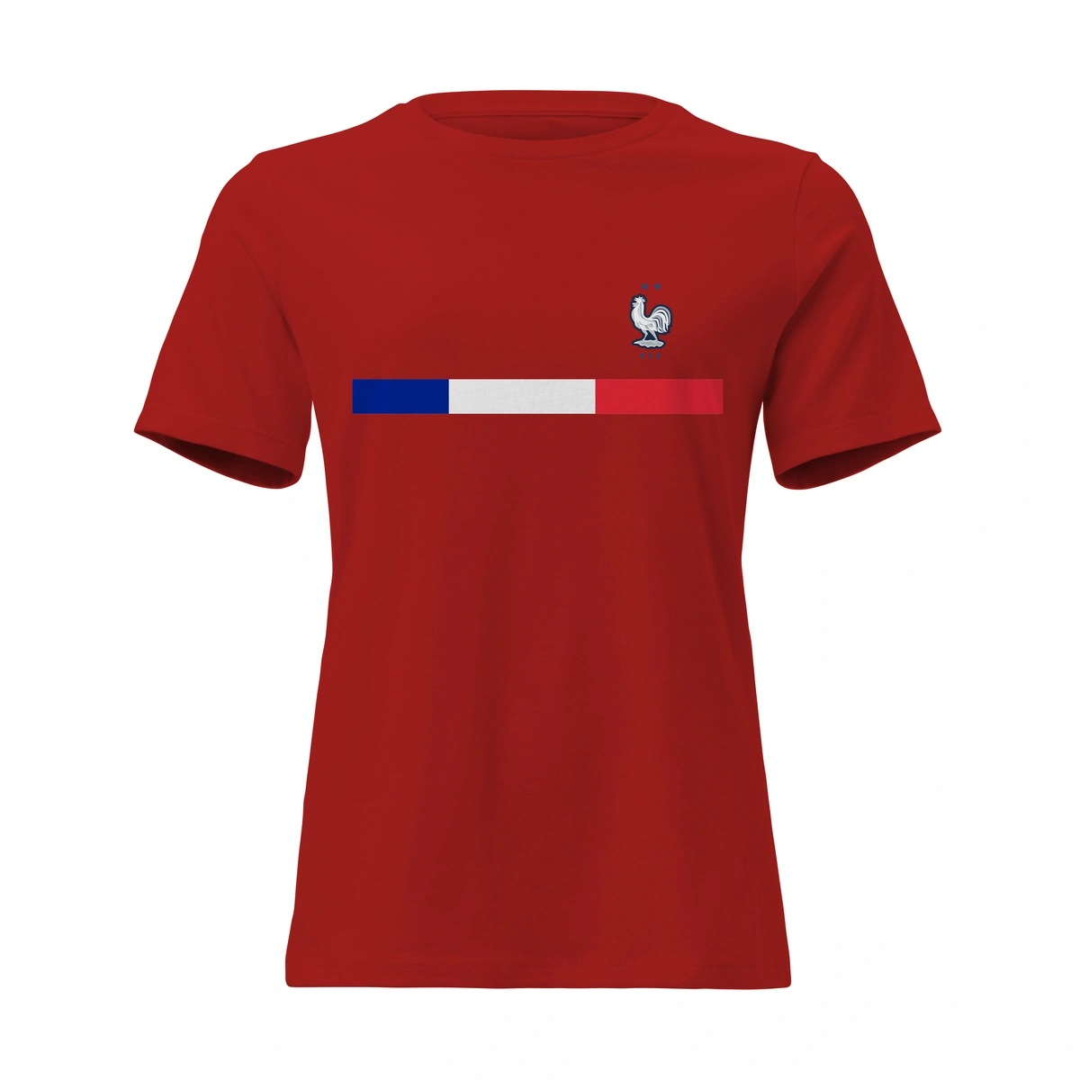Camisa Feminina Baby Look Seleção Francessa - Imagem 5
