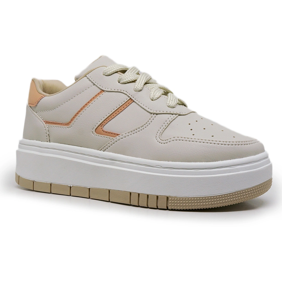Tênis Feminino Plataforma Luxe Casual Podlinda - Imagem 14