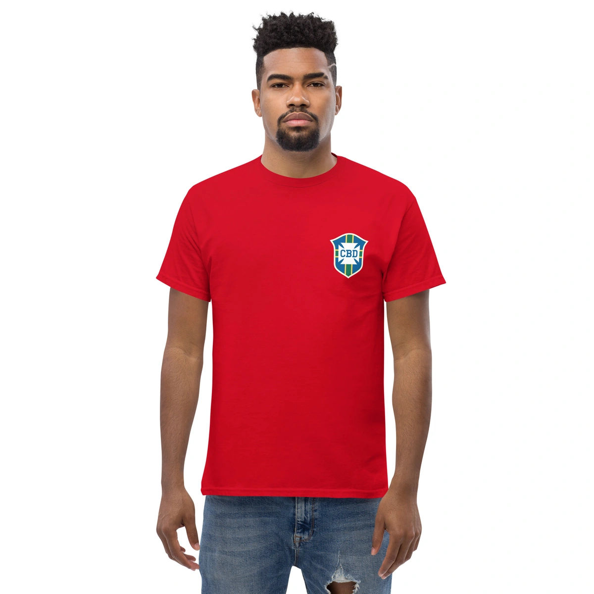 Camisa Masculina Seleção Brasileira 1958 - Imagem 24