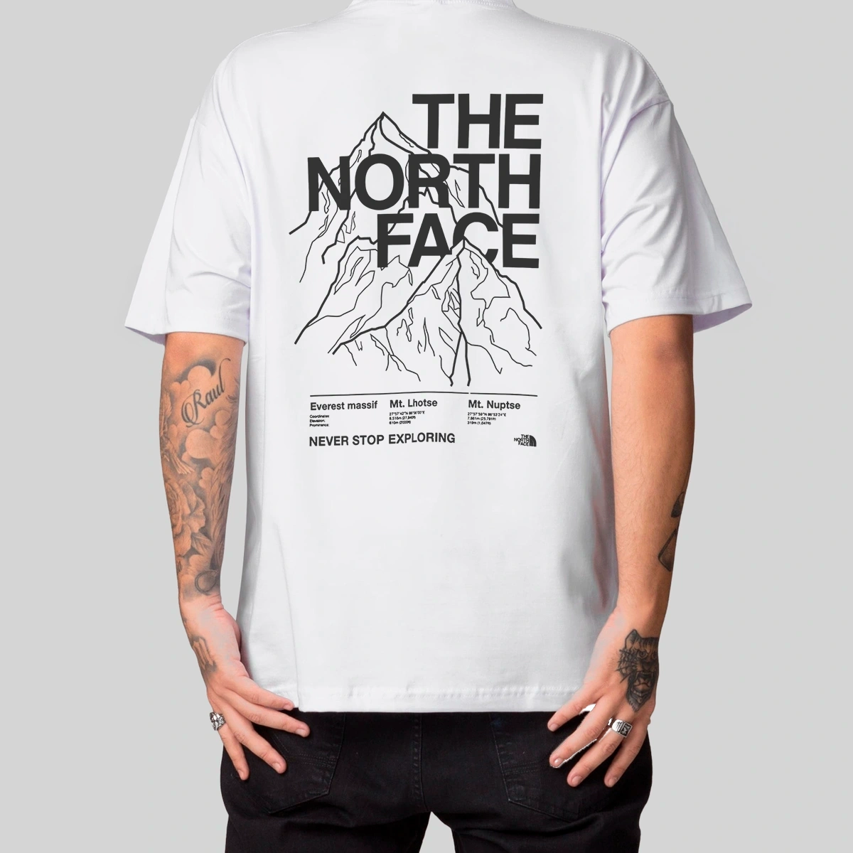 Camiseta Masculina Oversized The North Face Exploring - Imagem 2
