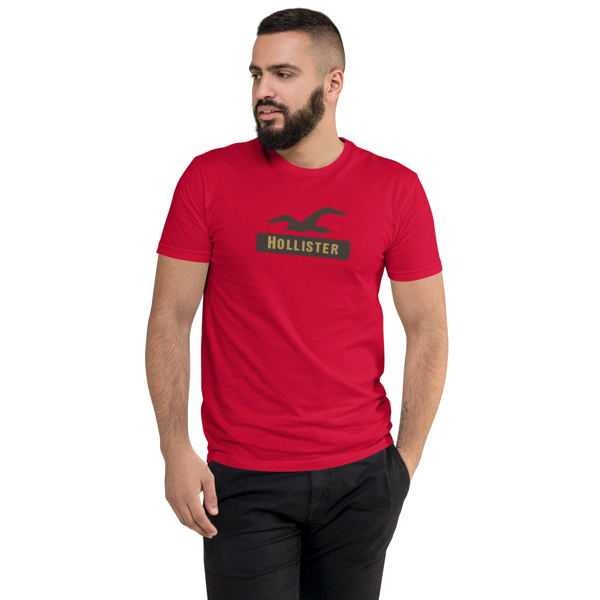 Camiseta Masculina Hollister - Imagem 4
