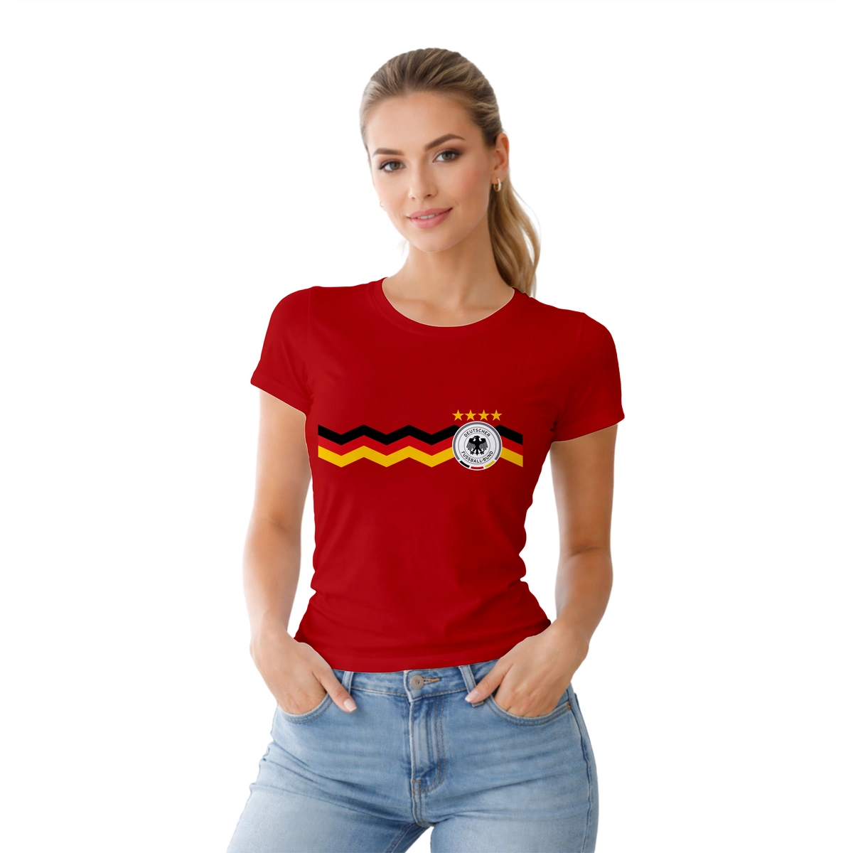 Camisa Feminina Baby Look Alemanha Varias Estampas - Imagem 27
