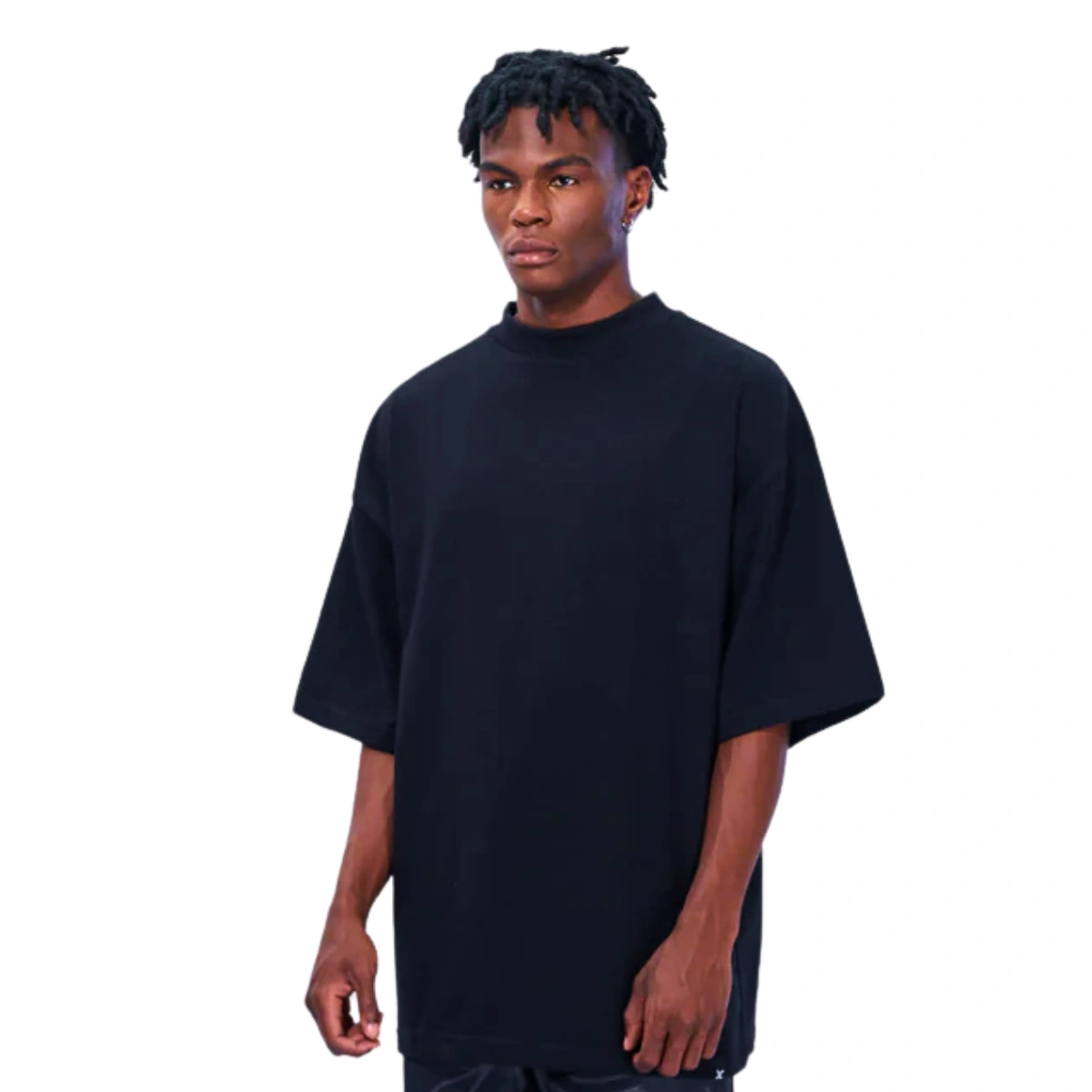 Camiseta Masculina Oversized Básica 100% Algodão Premium Alta Qualidade - Imagem 5