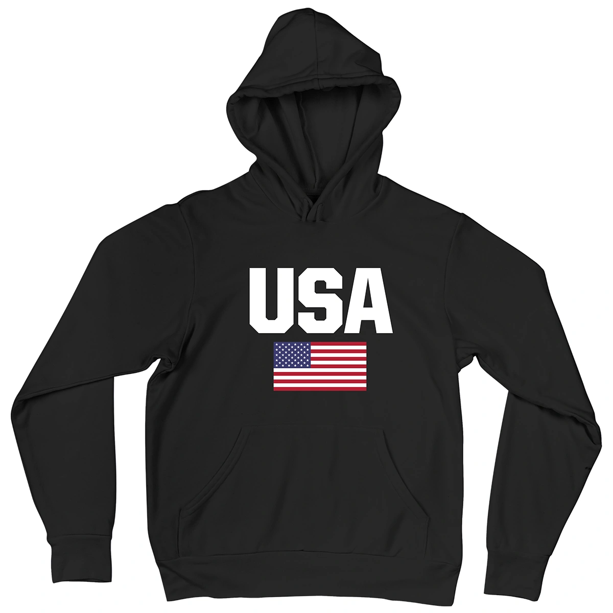 Blusa Moletom Estados Unidos da América USA Com Capuz - Imagem 8