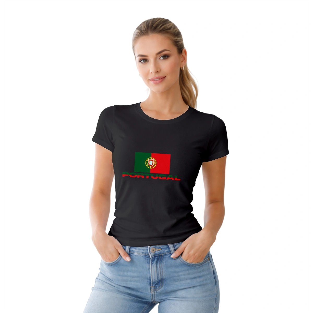 Camisa Feminina Baby Look Portugal Varias Estampas - Imagem 6