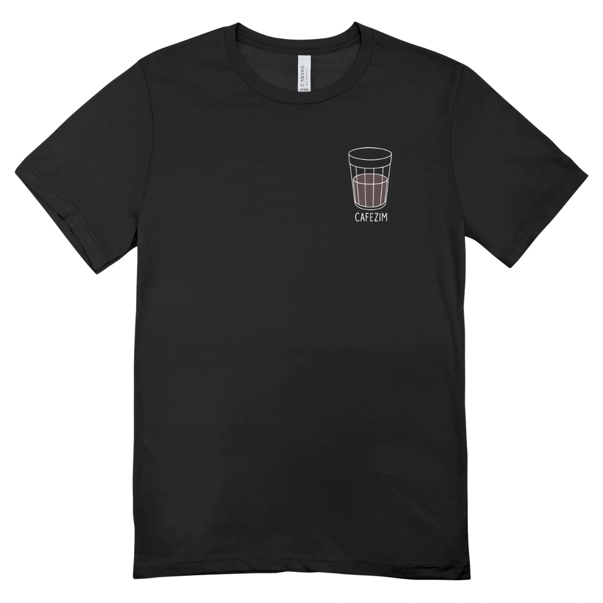Camisa Feminina Baby Look Cafezim