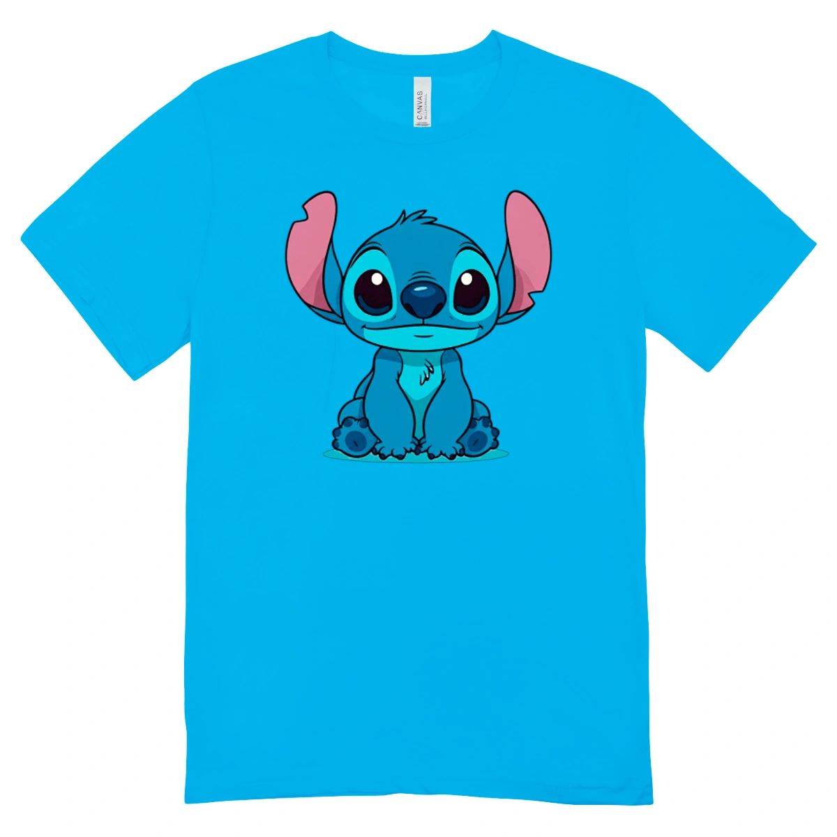 Camisa Feminina Baby Look Stitch Sitting - Imagem 3