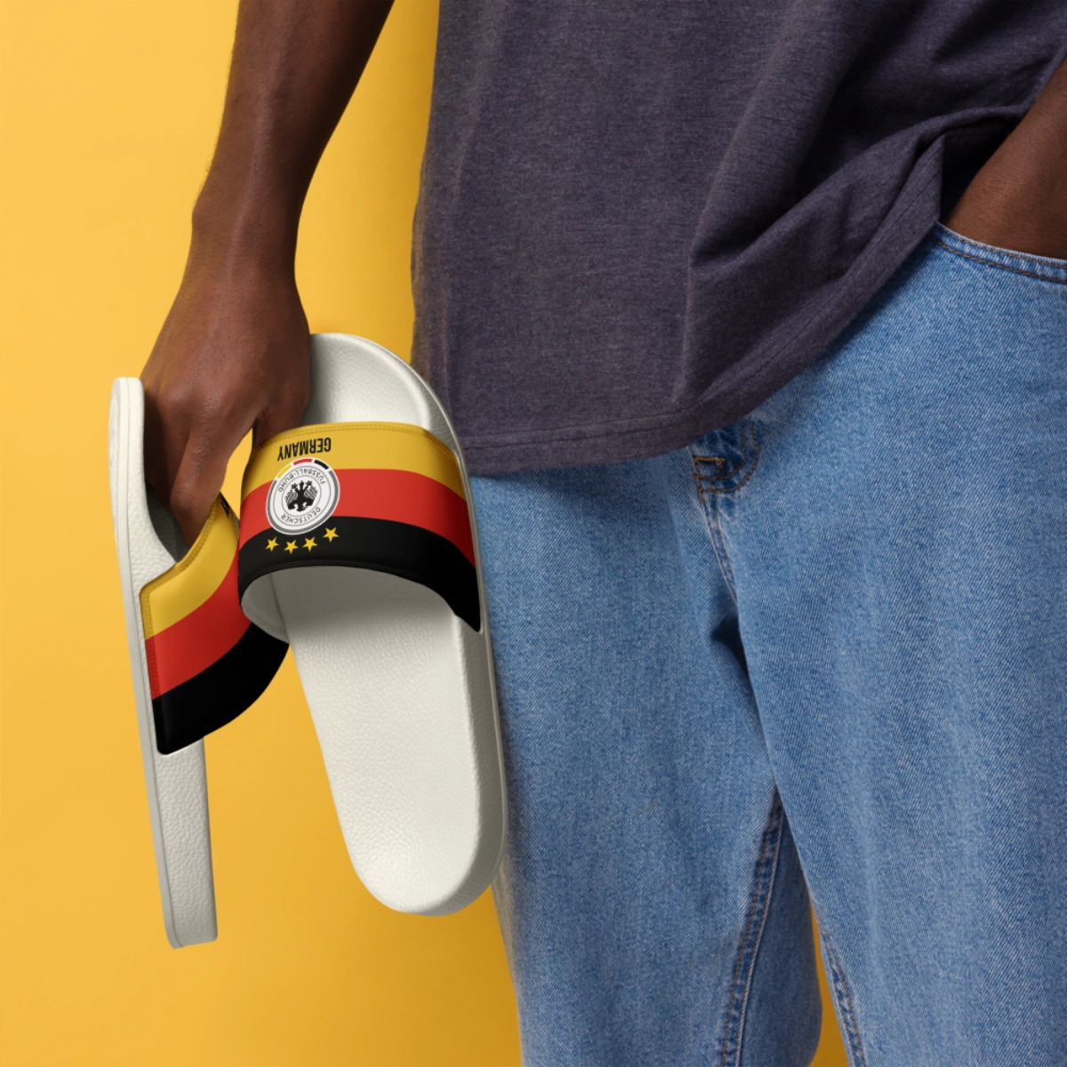 Chinelo Slide Alemanha Bandeira - Imagem 4