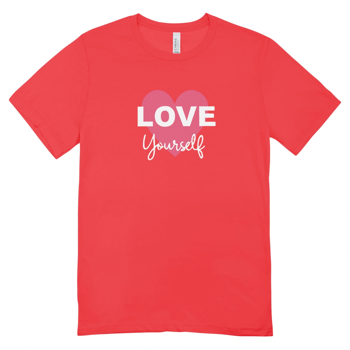 Camisa Feminina Baby Look Love Yourself - Imagem 7