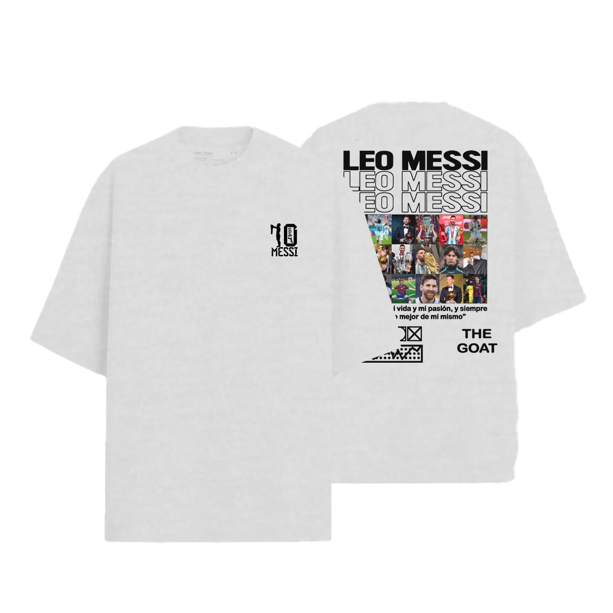 Camiseta Masculina Oversized Messi - Imagem 18