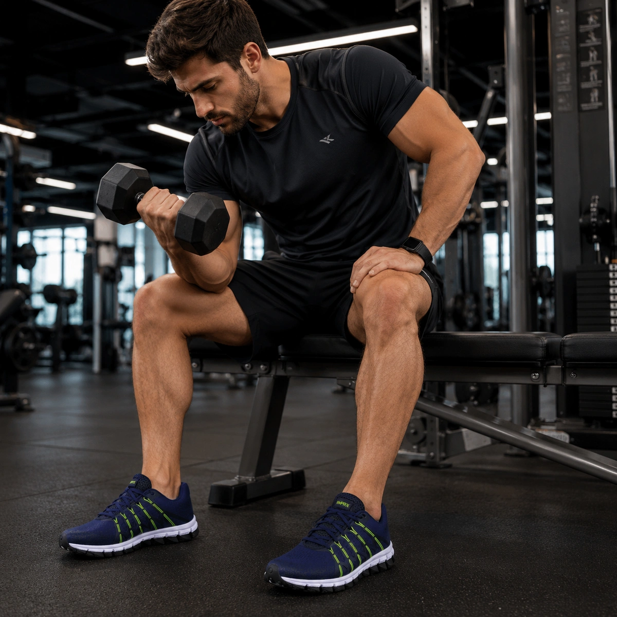 Kit 3 Tênis Masculino Olimpk Academia Caminhada Corrida Confortável - Imagem 12