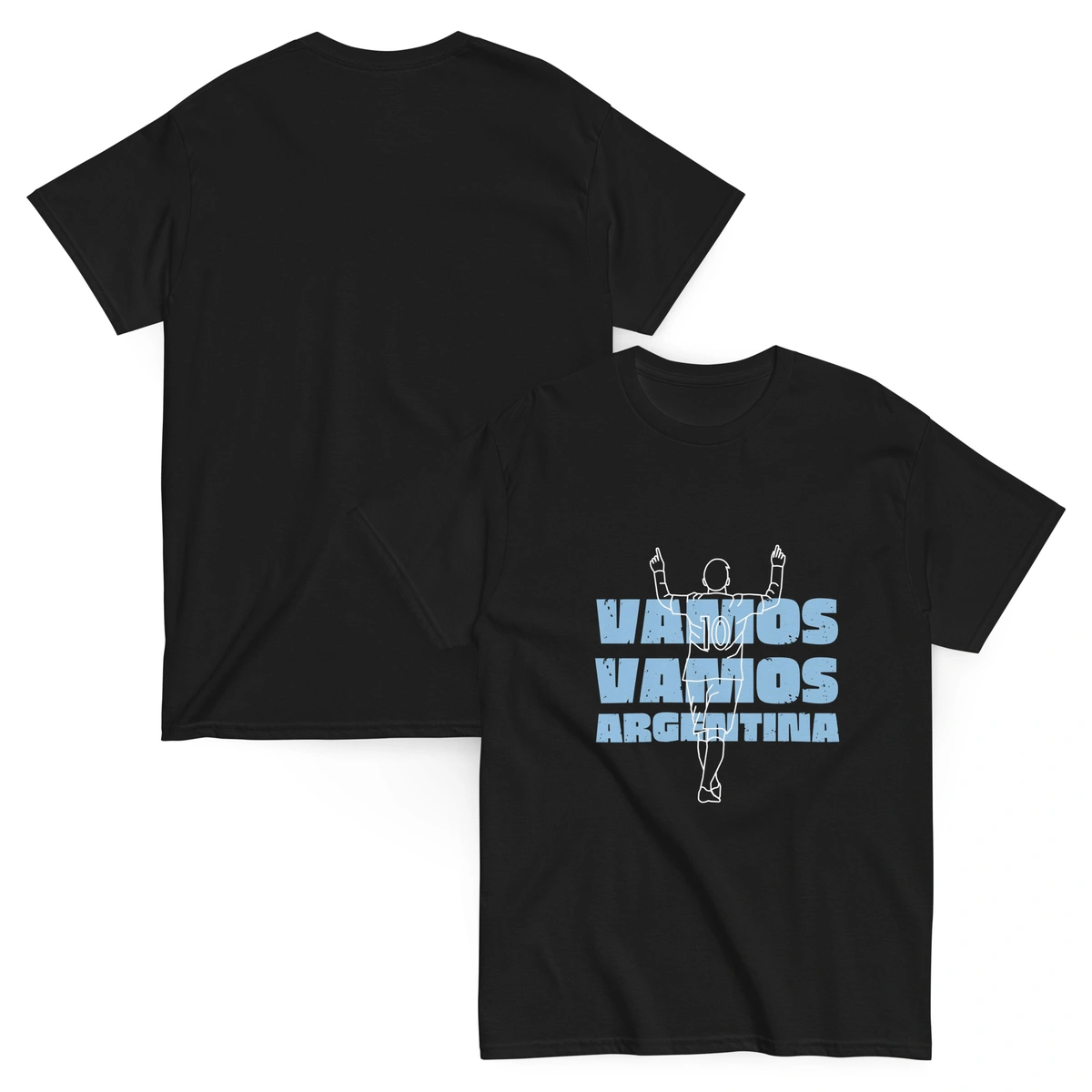 Camisa Masculina Plus Size Vamos Argentina - Imagem 5