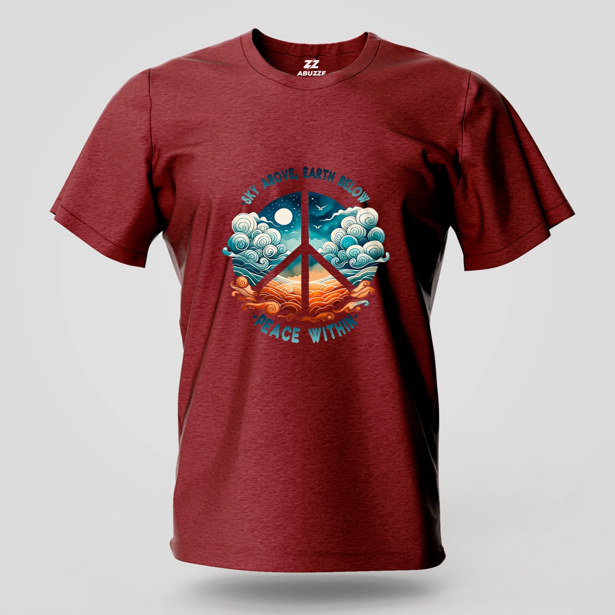 Camisa Masculina Paz e Amor - Imagem 5