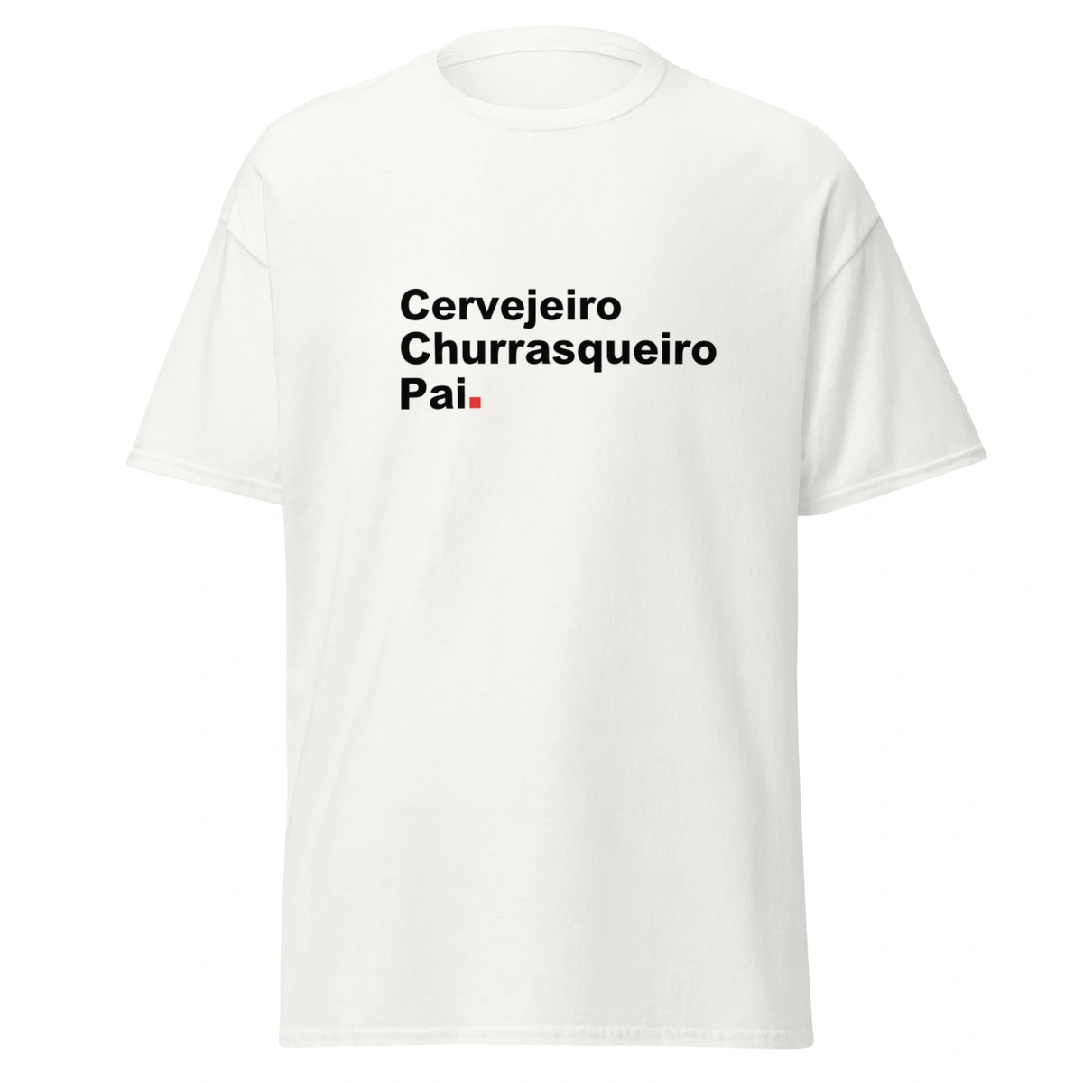 Camiseta Masculina Dia dos Pais Cervejeiro, Churrasqueiro, Pai