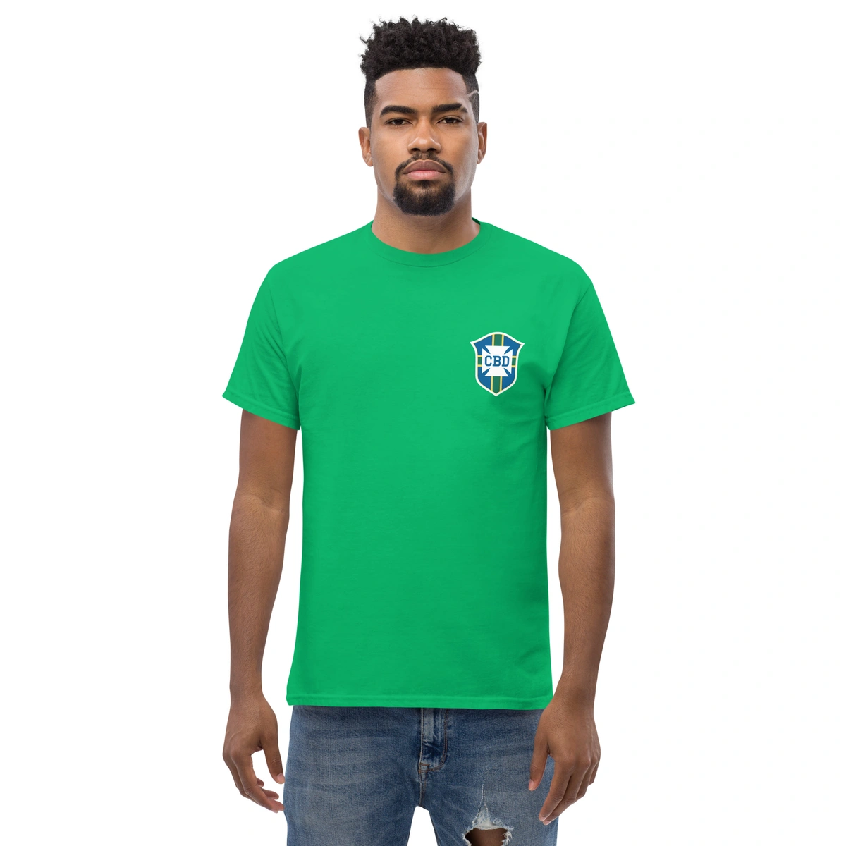 Camisa Masculina Seleção Brasileira 1958 - Imagem 9