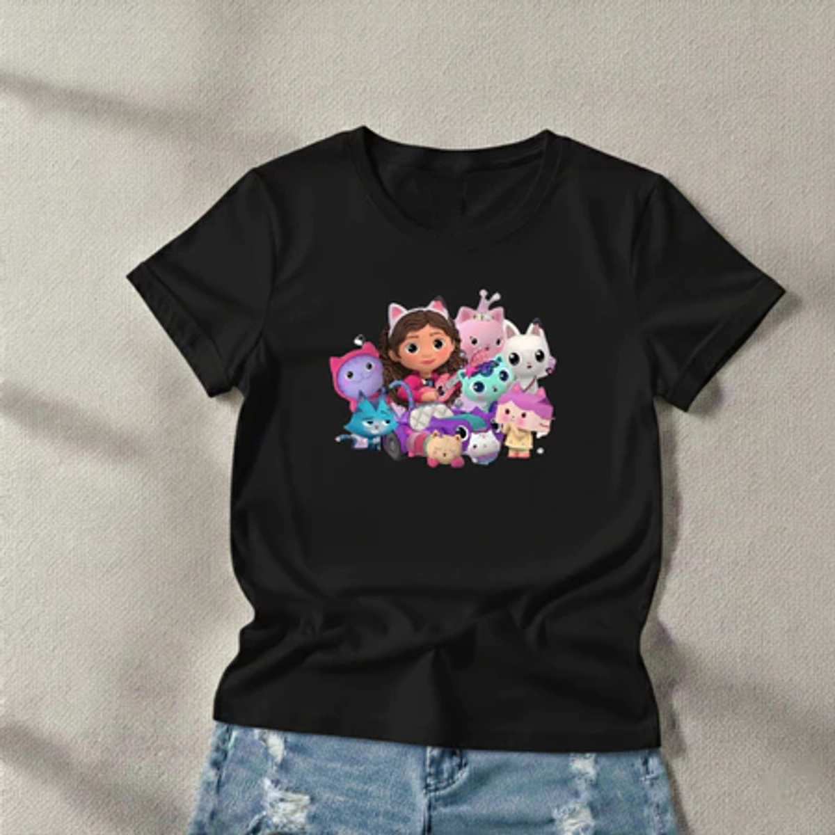 Camiseta Infantil Menina Casa do Gaby e Seus Amigos - Imagem 8