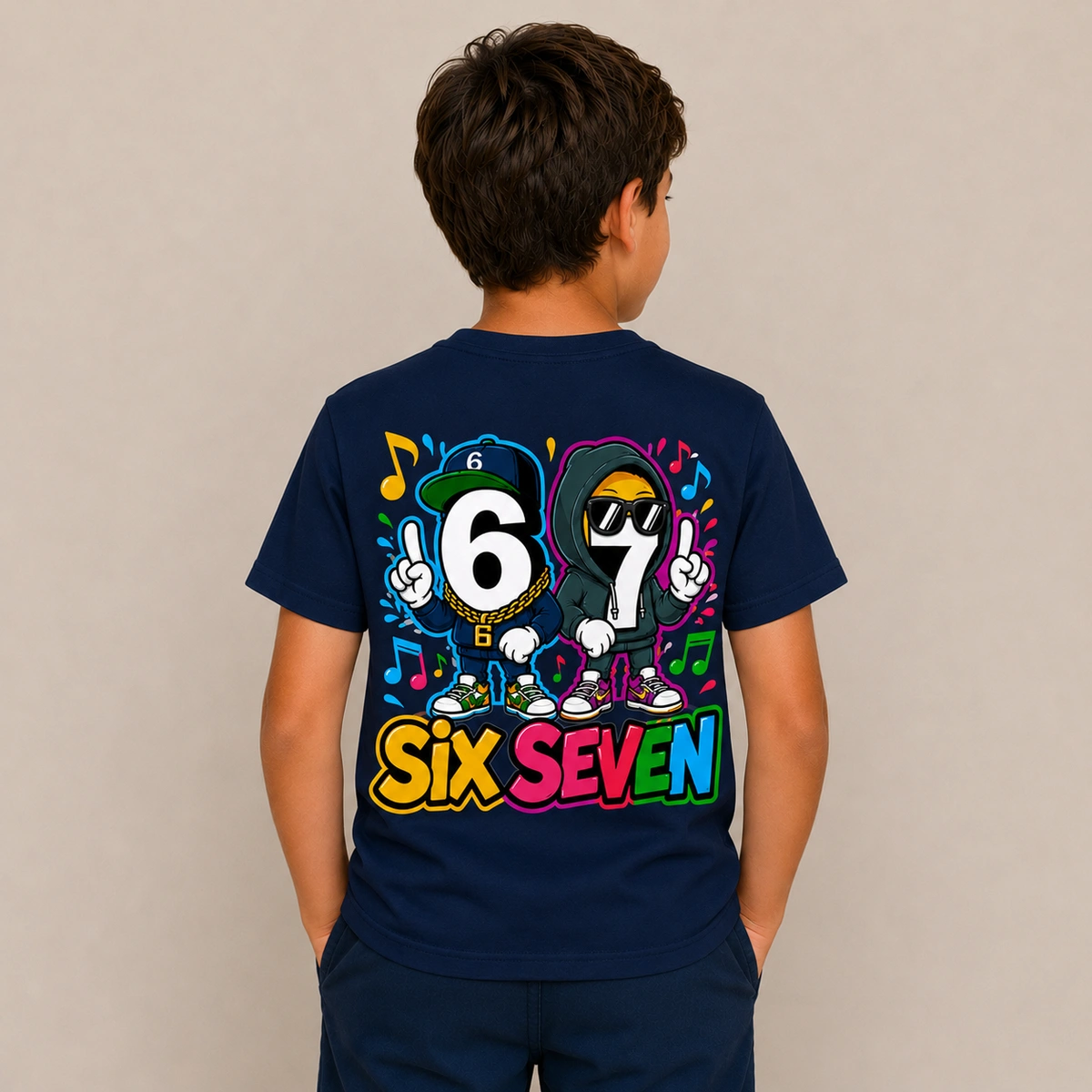 Camiseta Infantil Menino 67 Six Seven - Imagem 8