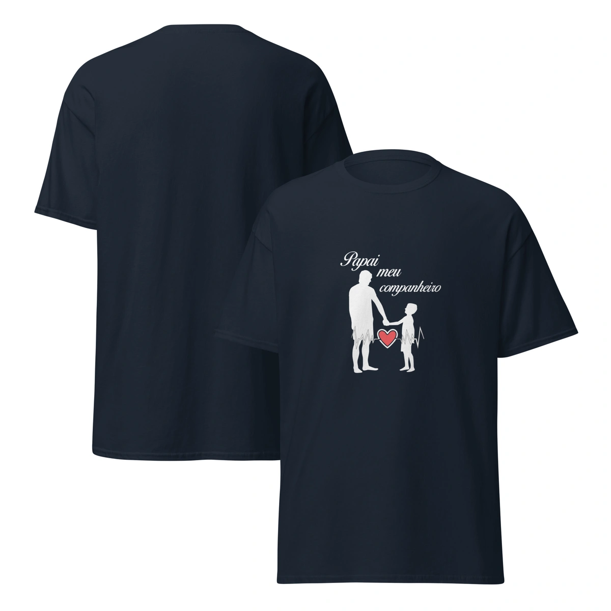 Camiseta Masculina Dia dos Pais Papai Meu Companheiro - Imagem 22