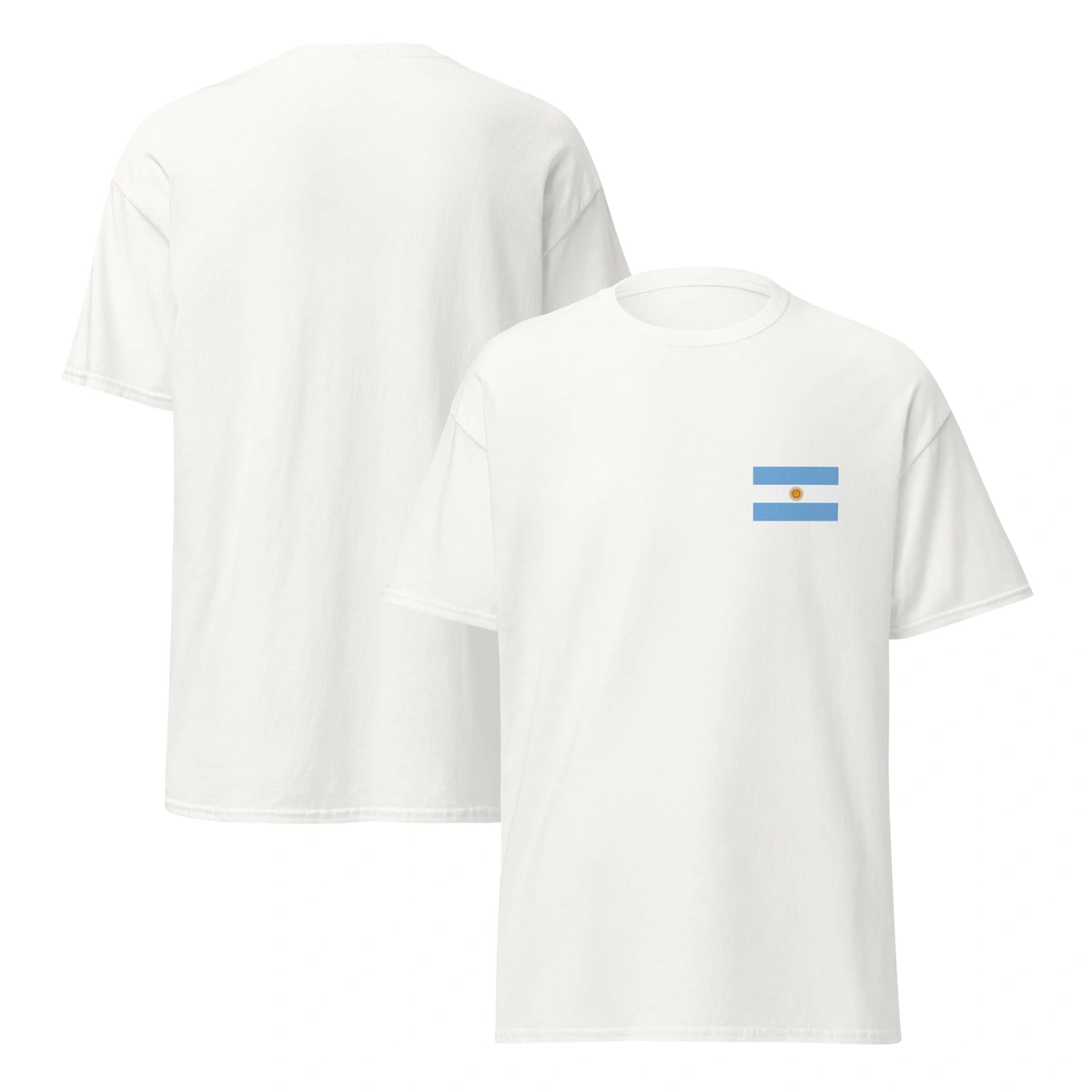 Camiseta Masculina Bandeira Argentina