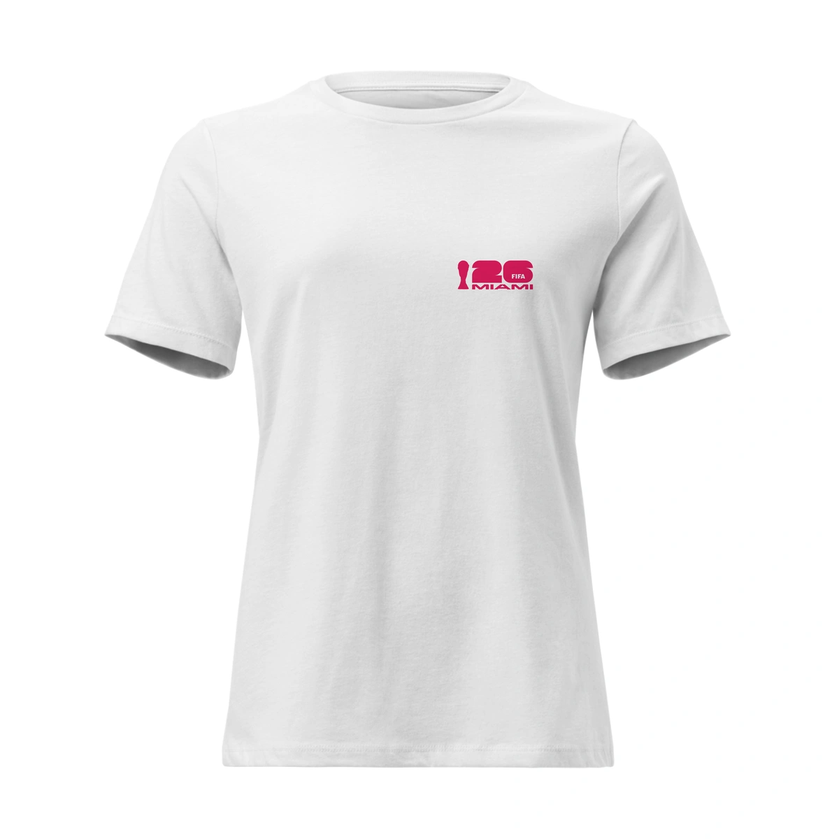 Camisa Feminina Baby Look Miami Copa do Mundo 2026