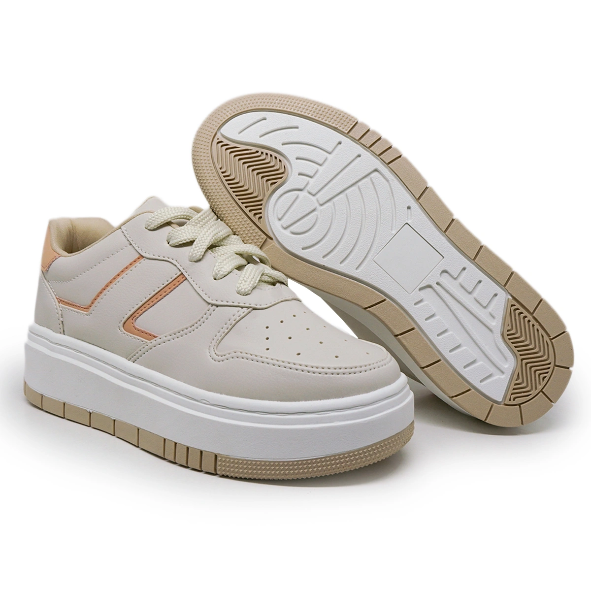 Tênis Feminino Plataforma Luxe Casual Podlinda - Imagem 19