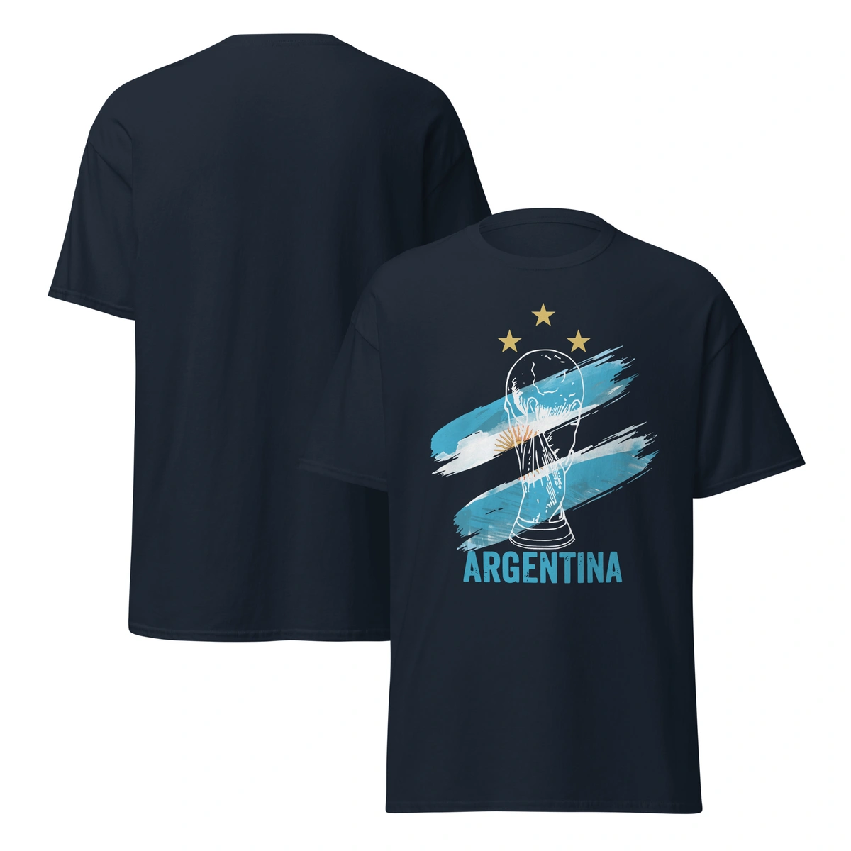 Camiseta Masculina Argentina Copa do Mundo - Imagem 9
