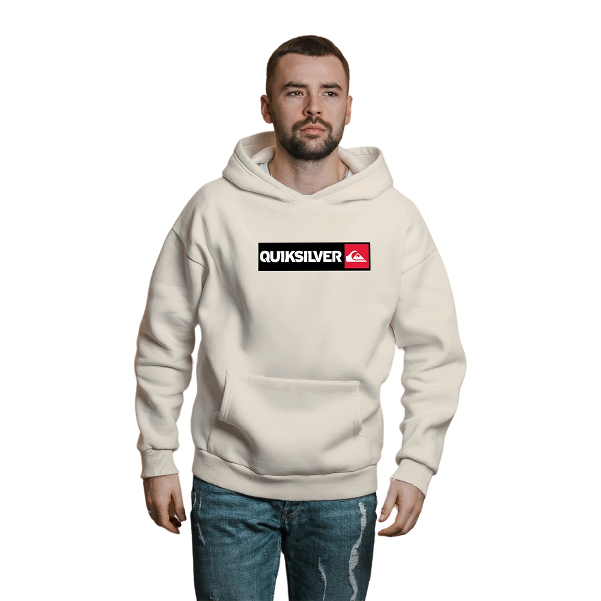 Blusa Moletom Quiksilver Com Capuz - Imagem 4